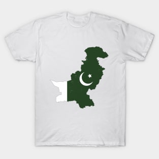 Pakistan Map T-Shirt